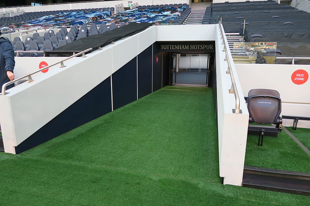 Tottenham Hotspur Stadium players entry