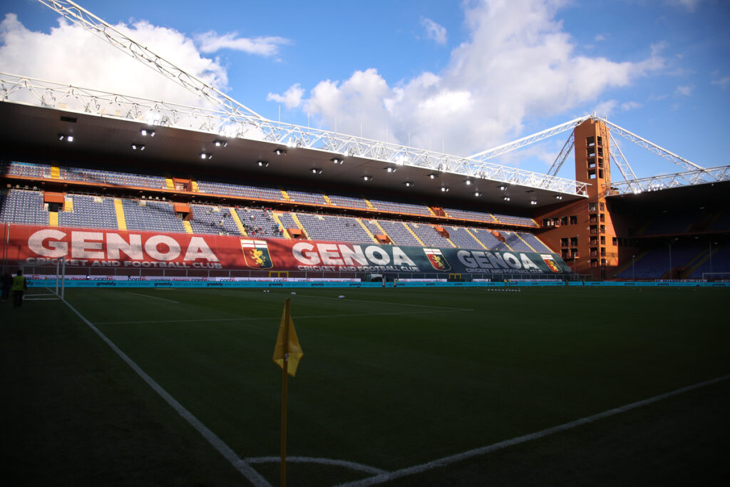 Luigi Ferraris stadium pitch