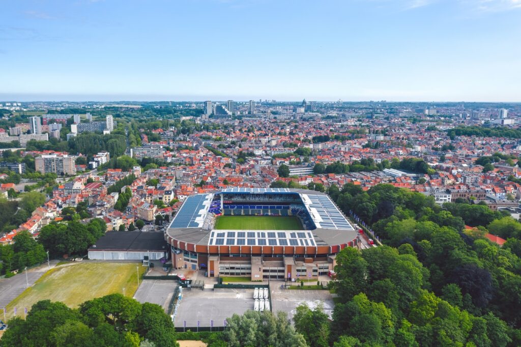 photo showing Anderlecht Stadium 