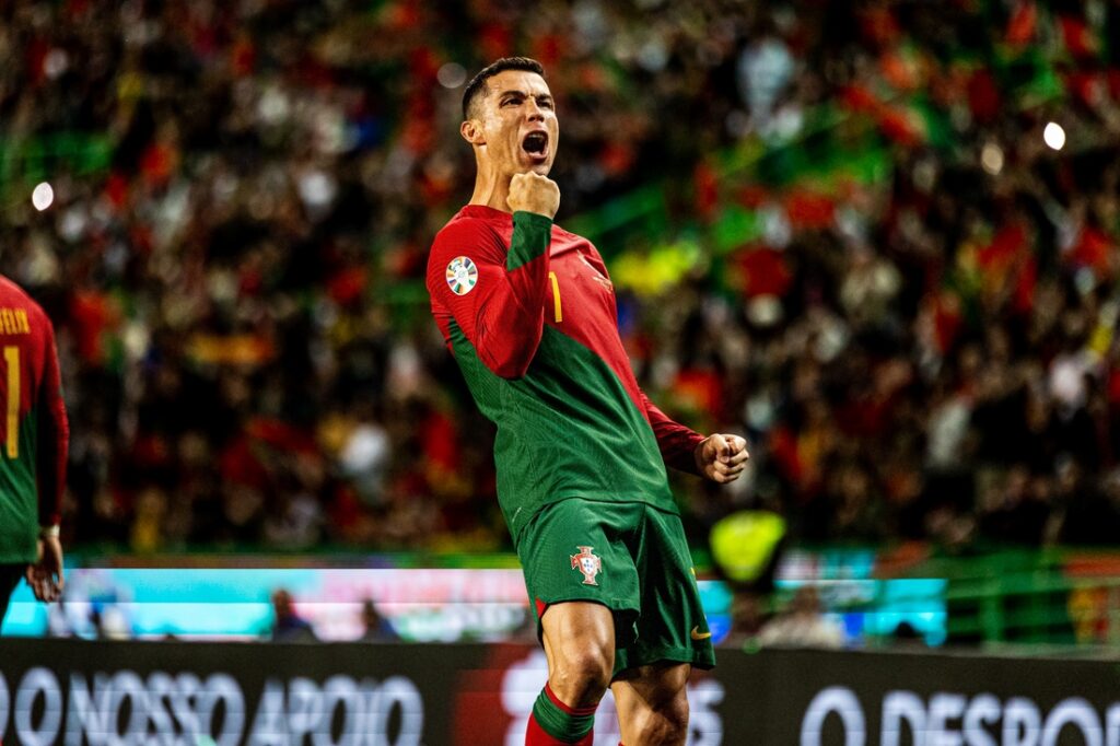 Cristiano Ronaldo victory scream