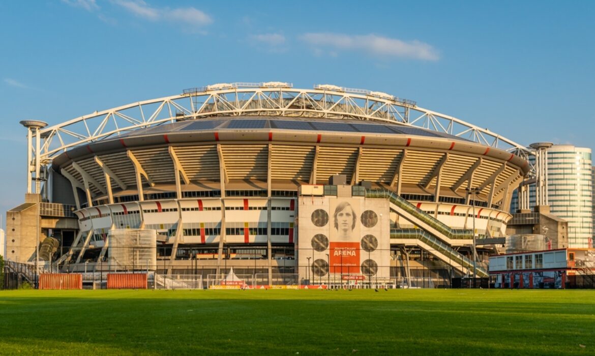 The Johan Cruyff Arena, home stadium of dutch football club AFC Ajax
