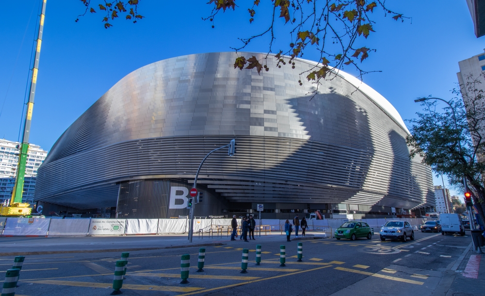 Photography of Exteriors Santiago Bernabeu