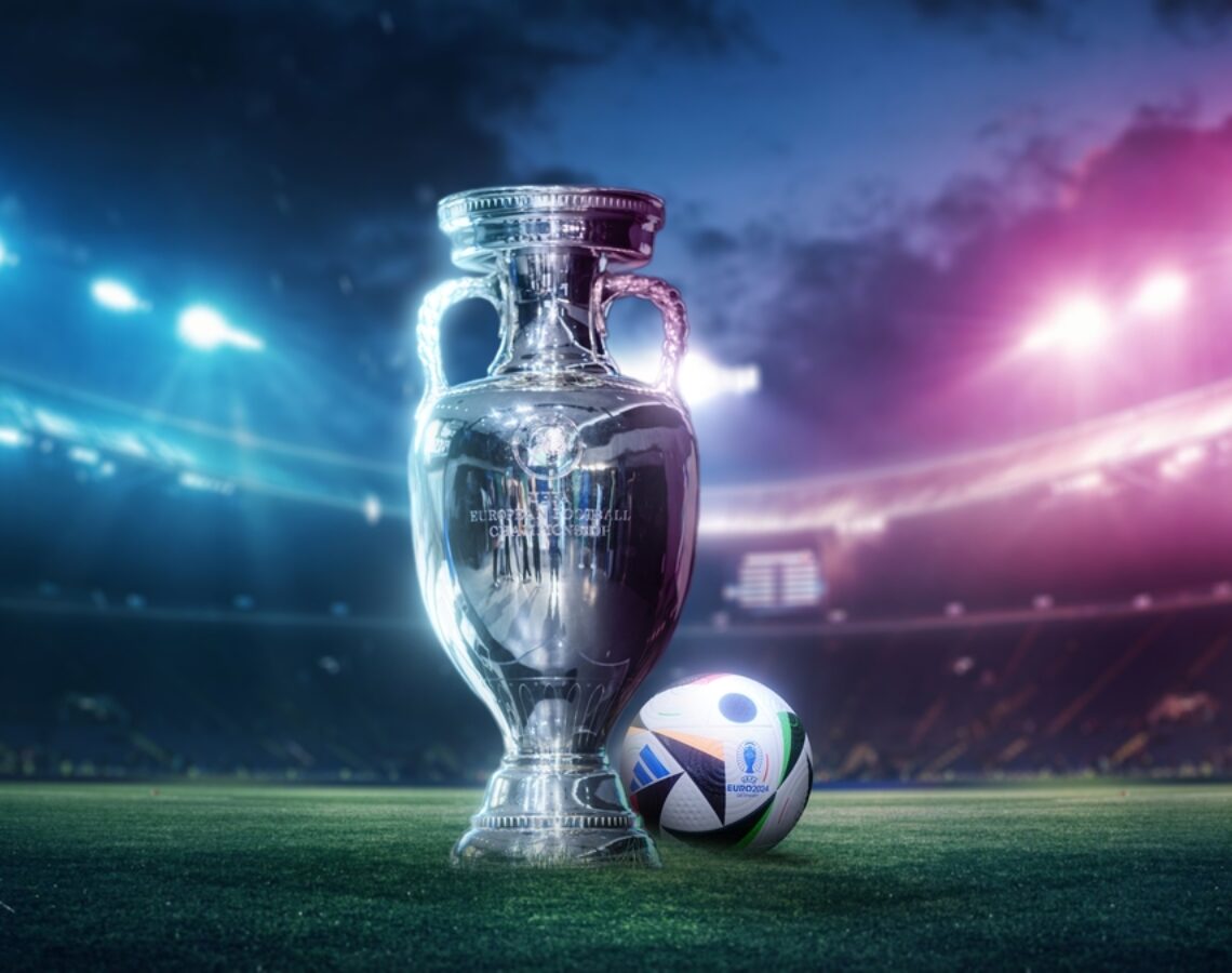 3D Render of UEFA EURO Cup trophy