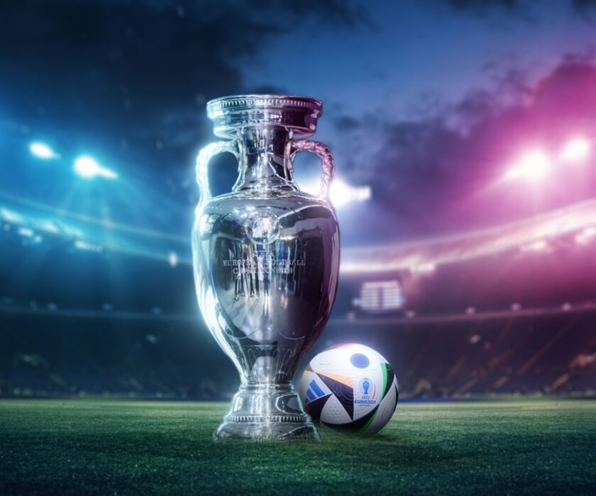 3D Render of UEFA EURO Cup trophy