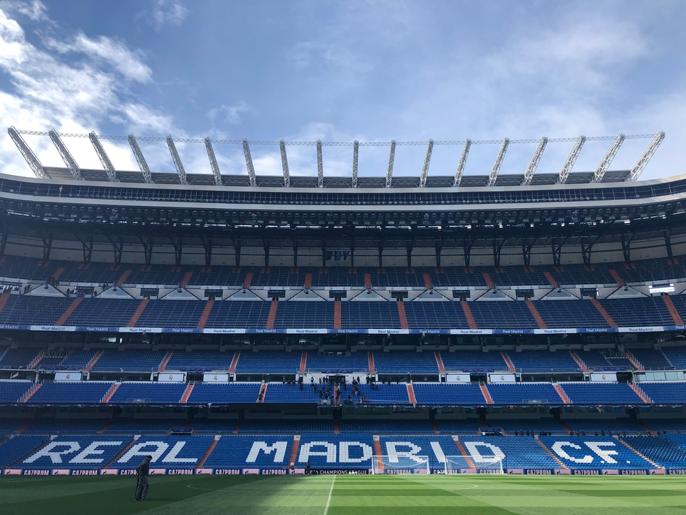 Inside The stadium Real Madrid