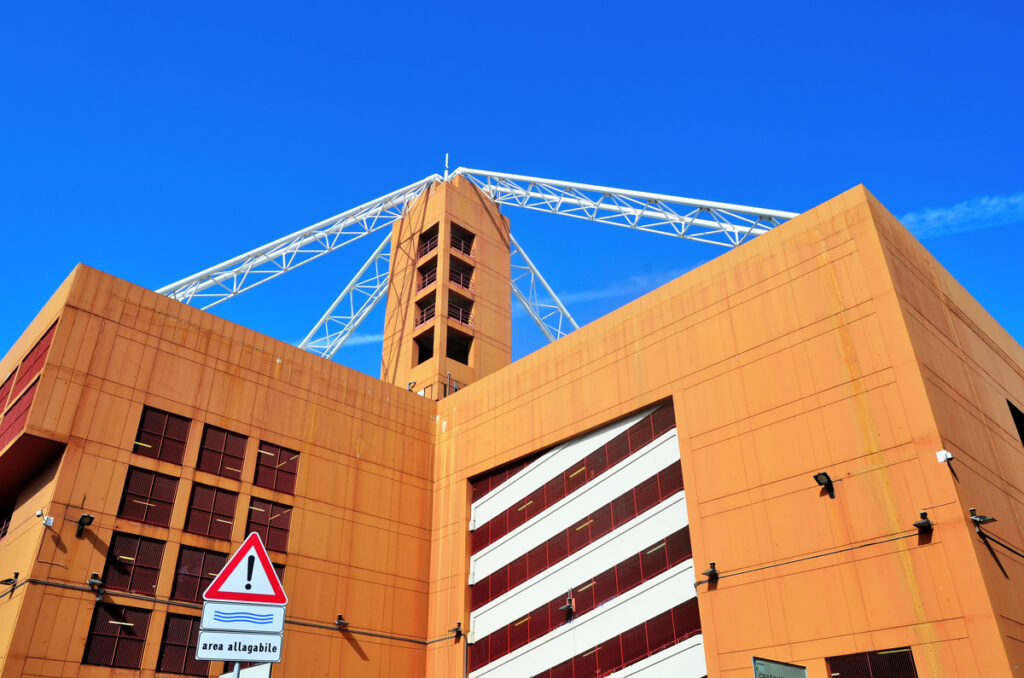 outside view of the Luigi Ferraris stadium