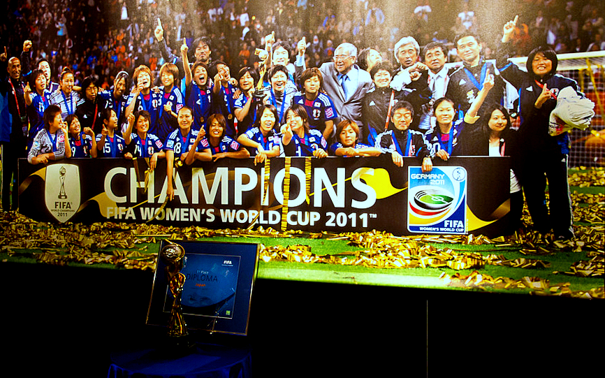 Japan, the winner of the 2011 FIFA World's Cup