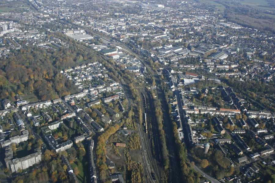 Aerial view of Mönchengladbach-Odenkirchen