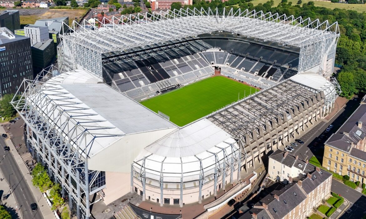 aerial view of st James