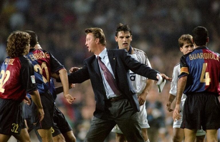 Louis van Gaal, former FC Barcelona manager