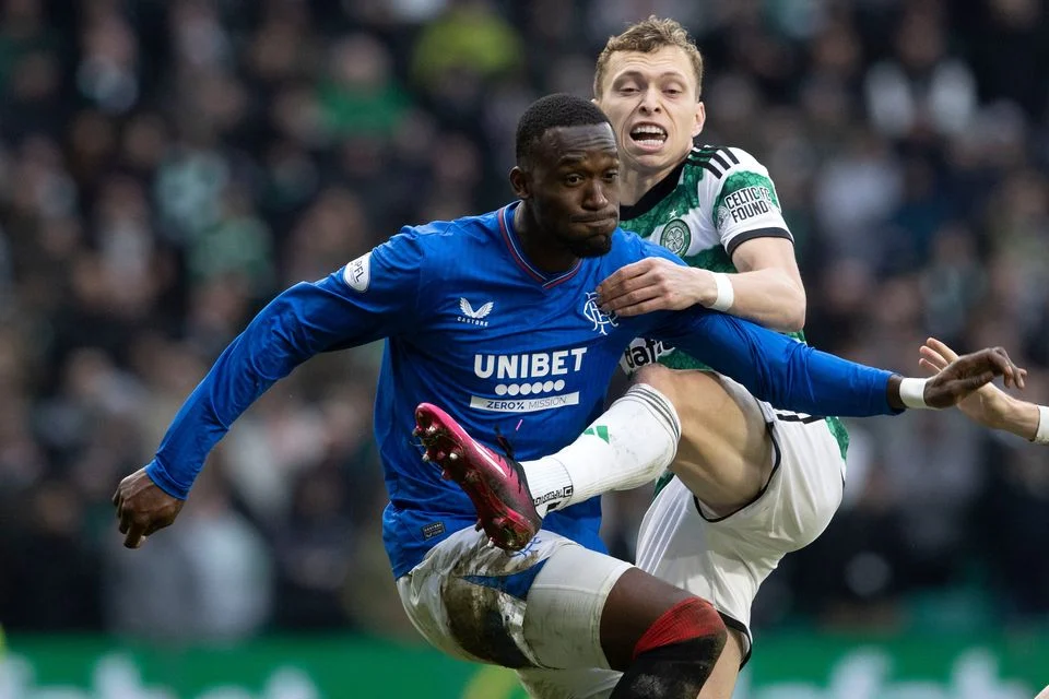 Players from Celtic and Rangers