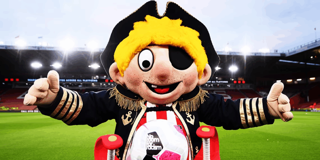 Captain Blade mascot