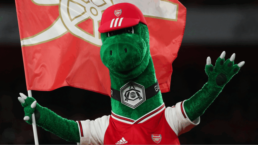Gunnersaurus mascot