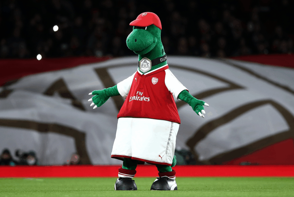 Gunnersaurus from Arsenal