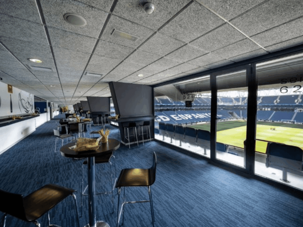 Stage Front interior of an executive VIP room