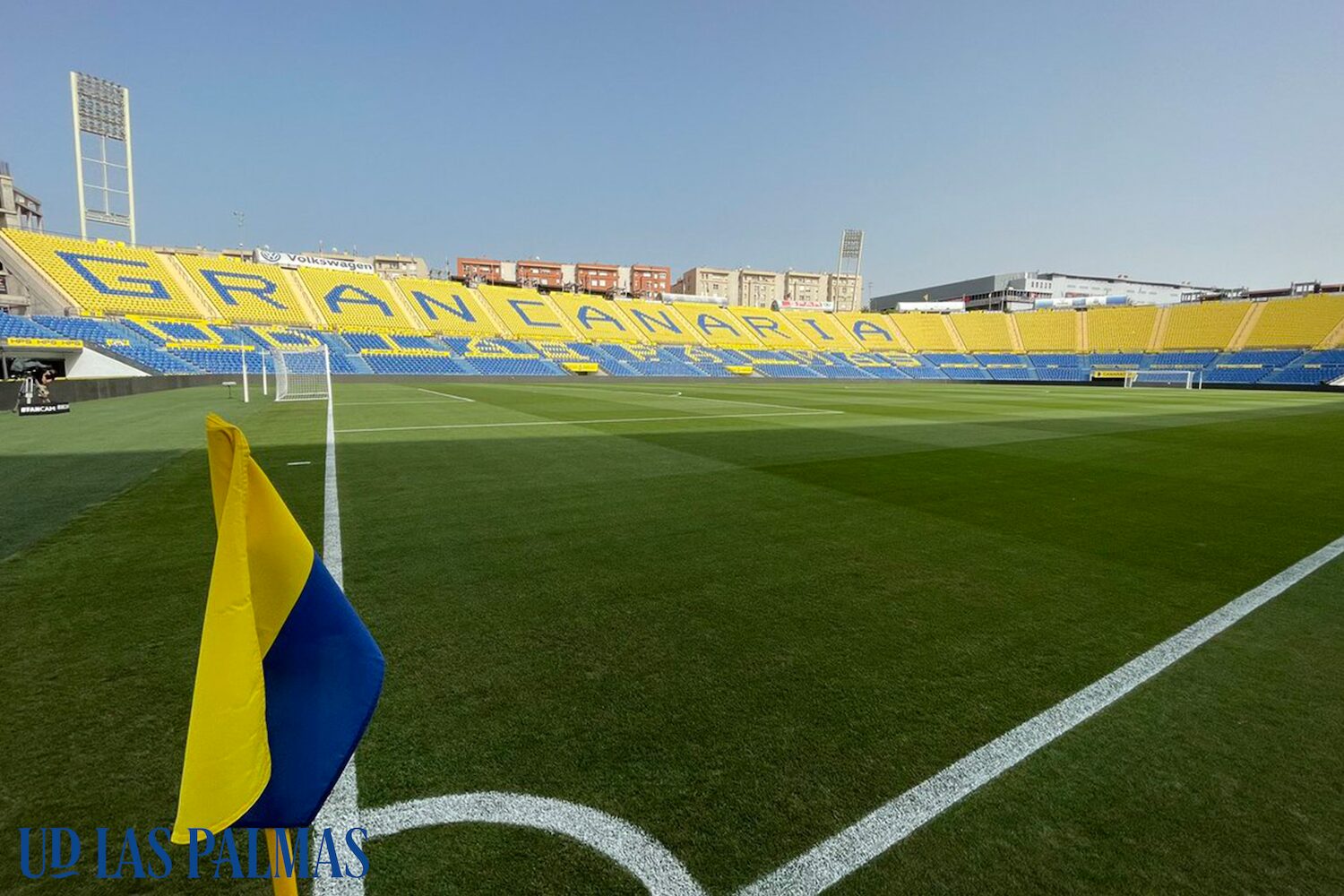 Estadio Gran Canaria - View of the pitch