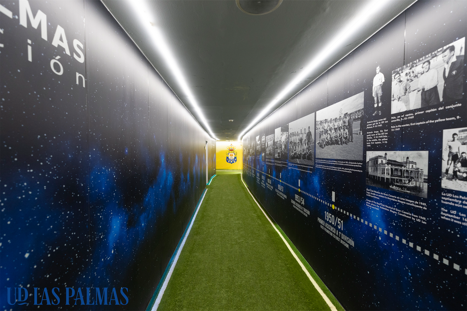 players' tunnel