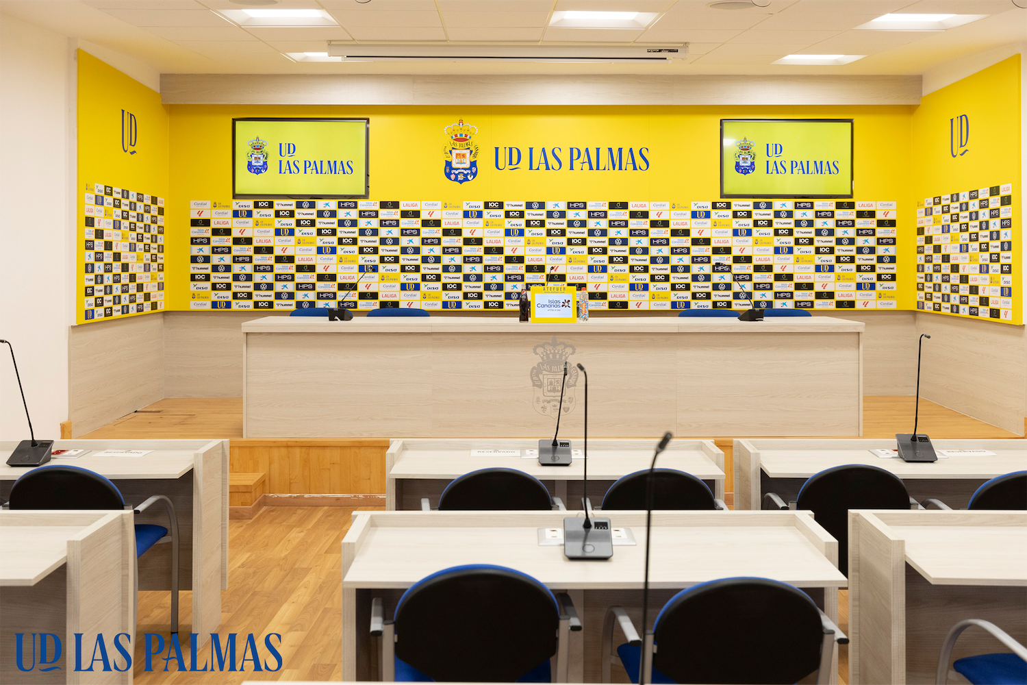 Press Room in Estadio de Gran Canaria